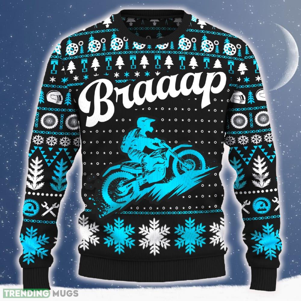 Braaap Hill Climb Motobike Christmas Tree AOP Sweater Motorcross Special Gift For Men And Women - Braaap Hill Climb Motobike Ugly Christmas Sweater_ 1 Braaap Hill Climb Motobike Christmas Tree AOP Sweater Motorcross Special Gift For Men And Women - Braaap Hill Climb Motobike Ugly Christmas Sweater_ 1