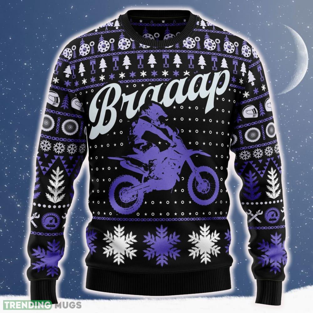 Braaap Moto Ugly Christmas Sweater 2023 Trending Motorcross Reindeer For Fans Gift - Braaap Moto Ugly Christmas Sweater_ 1 Braaap Moto Ugly Christmas Sweater 2023 Trending Motorcross Reindeer For Fans Gift - Braaap Moto Ugly Christmas Sweater_ 1