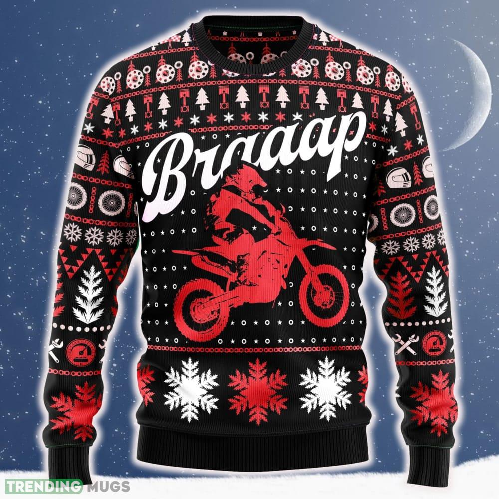 Braaap Moto Ugly Christmas Sweater 2023 Trending Motorcross Yuletide For Fans Gift - Braaap Moto Ugly Christmas Sweater_ 1 Braaap Moto Ugly Christmas Sweater 2023 Trending Motorcross Yuletide For Fans Gift - Braaap Moto Ugly Christmas Sweater_ 1
