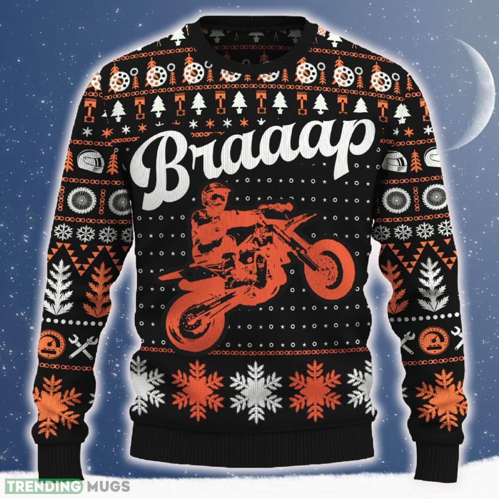 Braaap Motobike Christmas Tree AOP Sweater Motorcross Special Gift For Men And Women - Braaap Motobike Ugly Christmas Sweater_ 1 Braaap Motobike Christmas Tree AOP Sweater Motorcross Special Gift For Men And Women - Braaap Motobike Ugly Christmas Sweater_ 1