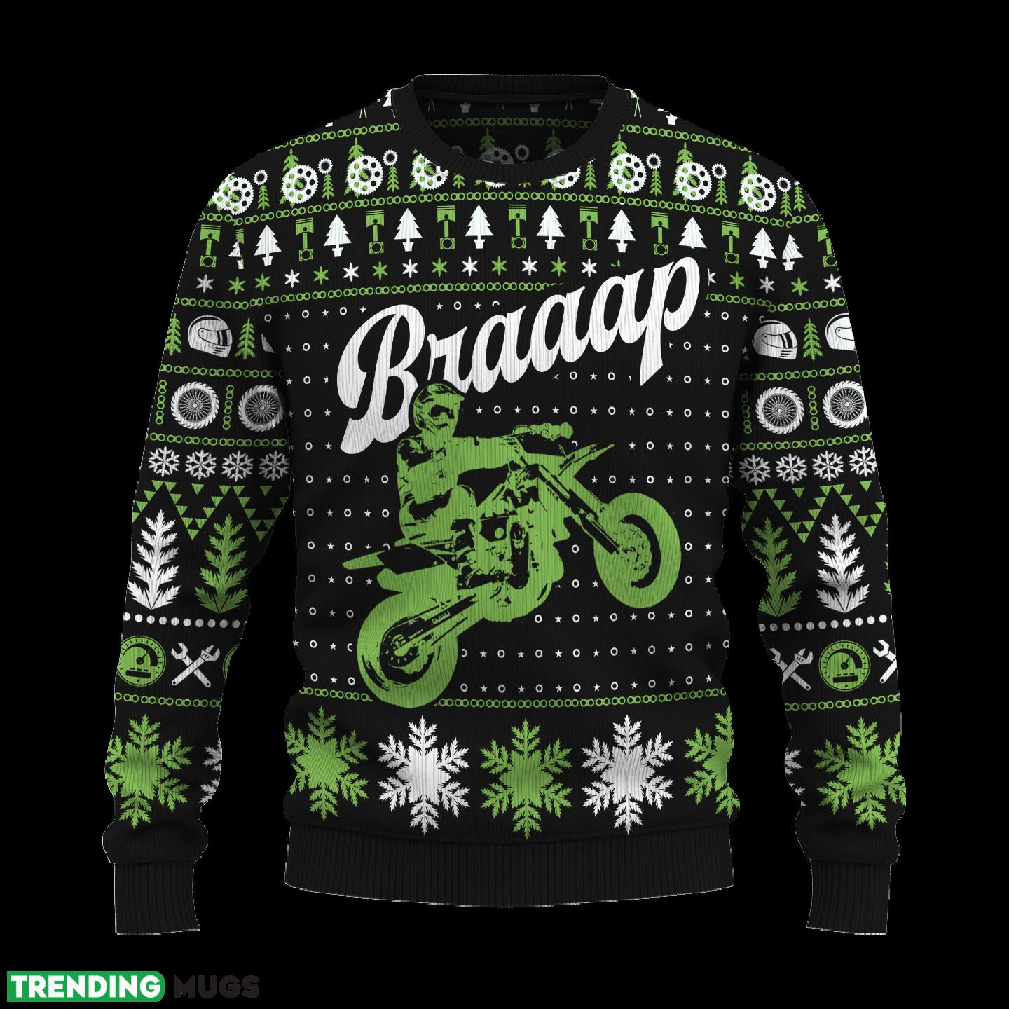 Braaap Motobike Ugly Christmas Sweater 2023 Trending Motorcross Family For Fans Gift - Braaap Motobike Ugly Christmas Sweater_ 1 Braaap Motobike Ugly Christmas Sweater 2023 Trending Motorcross Family For Fans Gift - Braaap Motobike Ugly Christmas Sweater_ 1