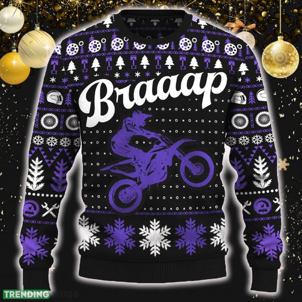Braaap Serow 250 XT250 Ugly Christmas Sweater New Pattern Motorcross Holidays Gift Fans - Braaap Serow 250 (XT250) Ugly Christmas Sweater_ 1 Braaap Serow 250 XT250 Ugly Christmas Sweater New Pattern Motorcross Holidays Gift Fans - Braaap Serow 250 (XT250) Ugly Christmas Sweater_ 1