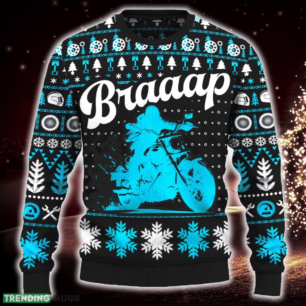 Braaap Sportster S Cruiser Motorcross Snowflakes Knitted Christmas Sweater Gift For Fans - Braaap Sportster S Cruiser Christmas Sweater_ 1 Braaap Sportster S Cruiser Motorcross Snowflakes Knitted Christmas Sweater Gift For Fans - Braaap Sportster S Cruiser Christmas Sweater_ 1