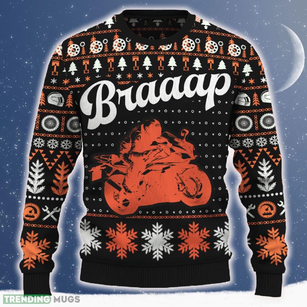 Braaap YZF R1 Christmas Tree AOP Sweater Motorcross Special Gift For Men And Women - Braaap YZF-R1 Christmas Sweater_ 1 Braaap YZF R1 Christmas Tree AOP Sweater Motorcross Special Gift For Men And Women - Braaap YZF-R1 Christmas Sweater_ 1