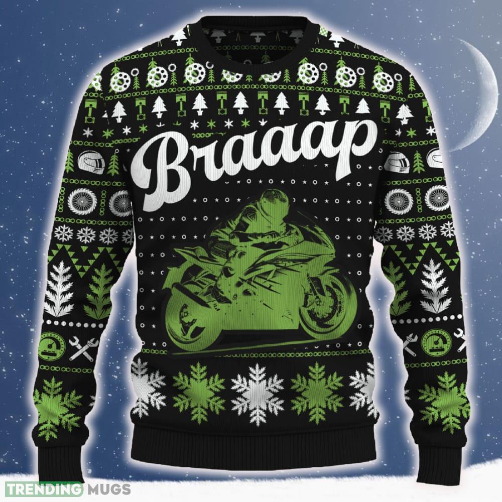 Braaap YZF R1 Sweater Retailer Motorcross Gift Fans For Men And Women Christmas Holidays - Braaap YZF-R1 Christmas Sweater_ 1 Braaap YZF R1 Sweater Retailer Motorcross Gift Fans For Men And Women Christmas Holidays - Braaap YZF-R1 Christmas Sweater_ 1
