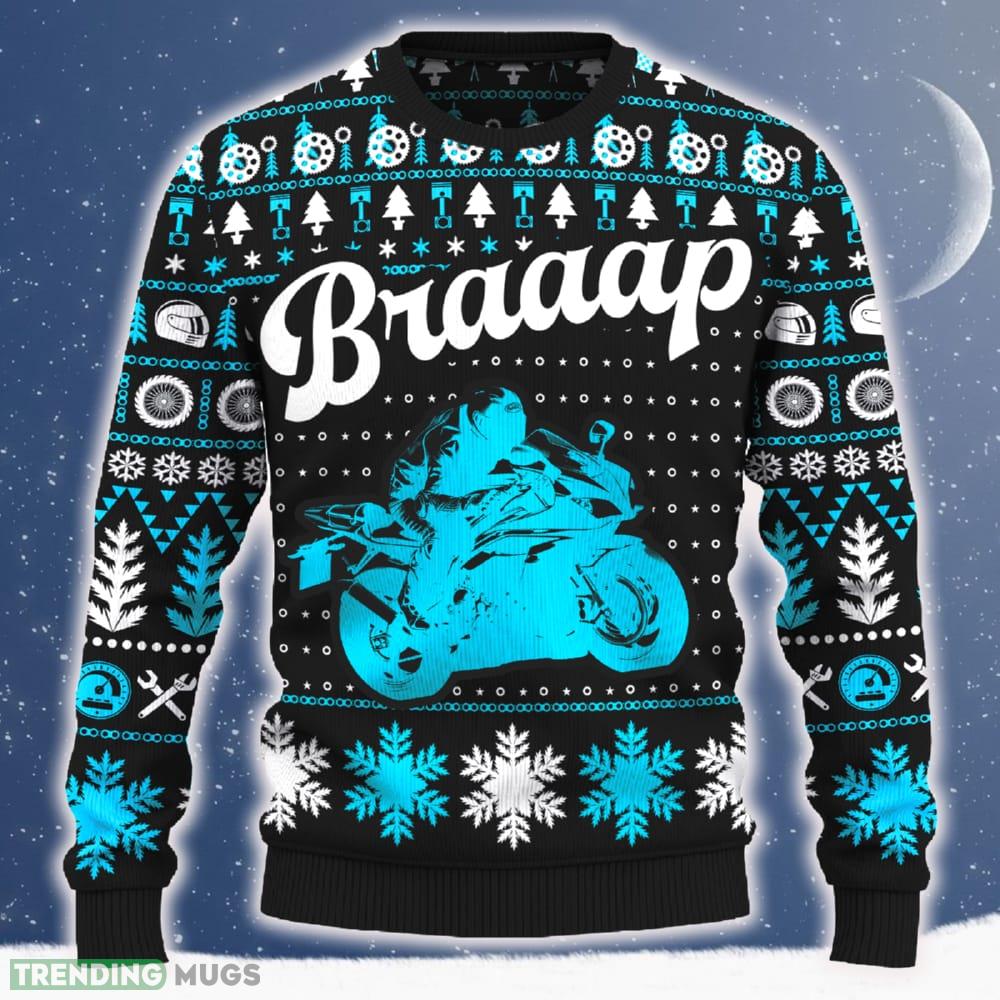 Braaap YZF R1 Ugly Christmas Sweater 2023 Trending Motorcross Ribbed For Fans Gift - Braaap YZF-R1 Christmas Sweater_ 1 Braaap YZF R1 Ugly Christmas Sweater 2023 Trending Motorcross Ribbed For Fans Gift - Braaap YZF-R1 Christmas Sweater_ 1