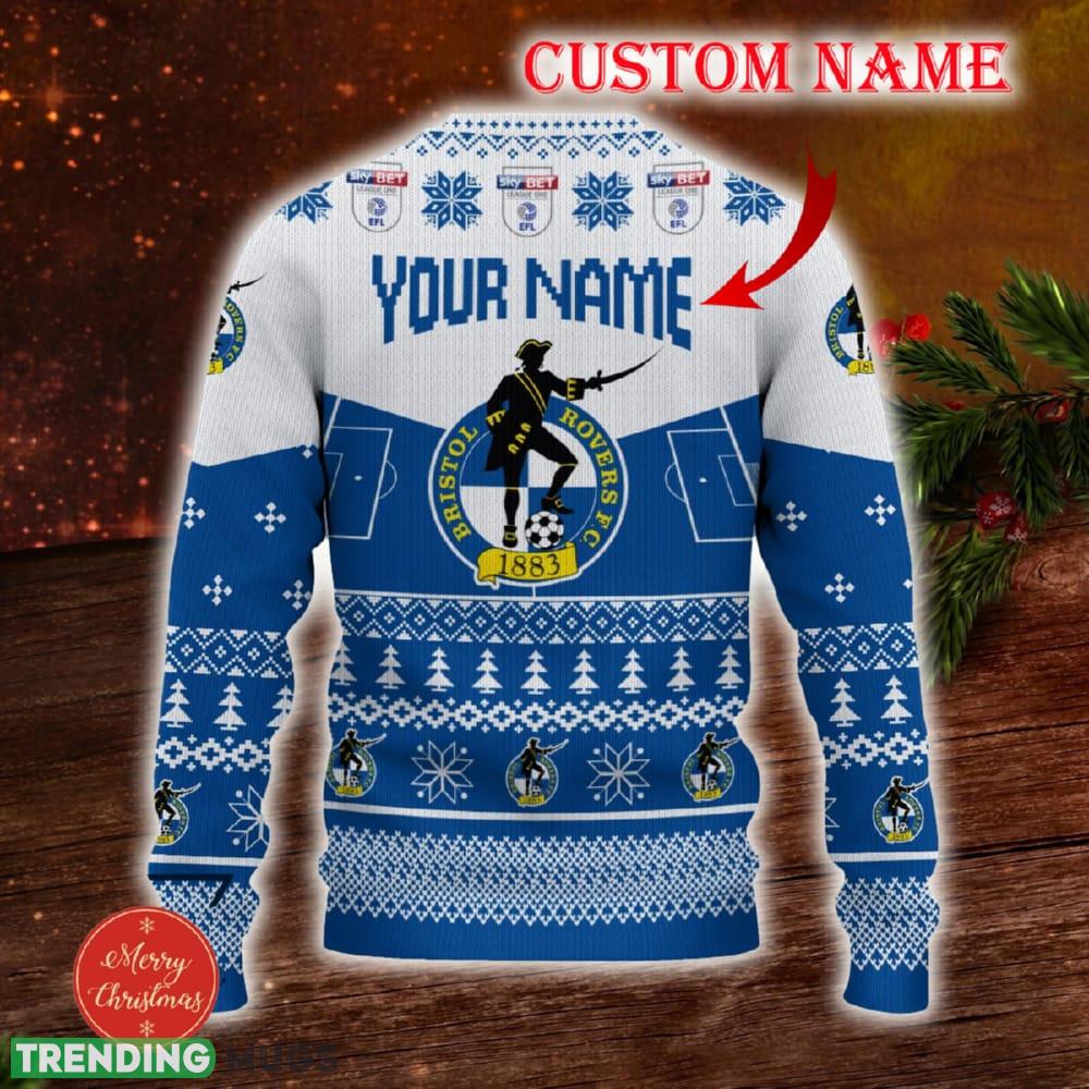 Bristol Rovers Custom Name 3D Sweater Funny Gift For Men And Women Fans Christmas 3D Sweater Bristol Rovers Custom Name 3D Sweater Funny Gift For Men And Women Fans Christmas 3D Sweater