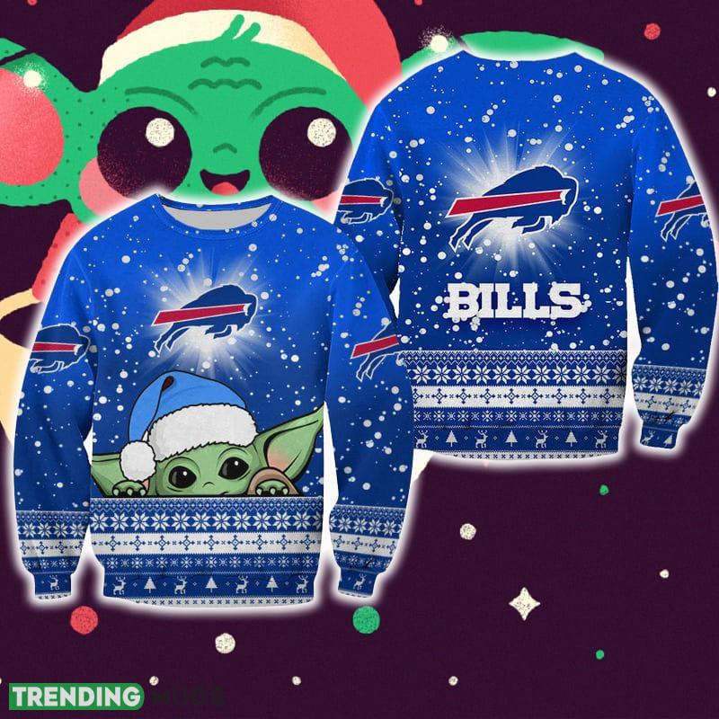 Buffalo Bills Christmas Baby Yoda Sweater Best For Fans Gift Christmas Holidays - Buffalo Bills Christmas Baby Yoda Sweater Best For Fans Gift Christmas Holidays Buffalo Bills Christmas Baby Yoda Sweater Best For Fans Gift Christmas Holidays - Buffalo Bills Christmas Baby Yoda Sweater Best For Fans Gift Christmas Holidays