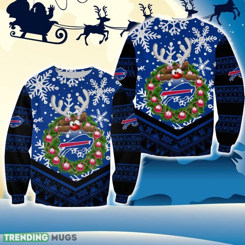 Buffalo Bills Christmas Reindeer Festivity All Over Print 3D Sweater For Fans Gift Christmas - Buffalo Bills Christmas Reindeer Festivity All Over Print 3D Sweater For Fans Gift Christmas Buffalo Bills Christmas Reindeer Festivity All Over Print 3D Sweater For Fans Gift Christmas - Buffalo Bills Christmas Reindeer Festivity All Over Print 3D Sweater For Fans Gift Christmas