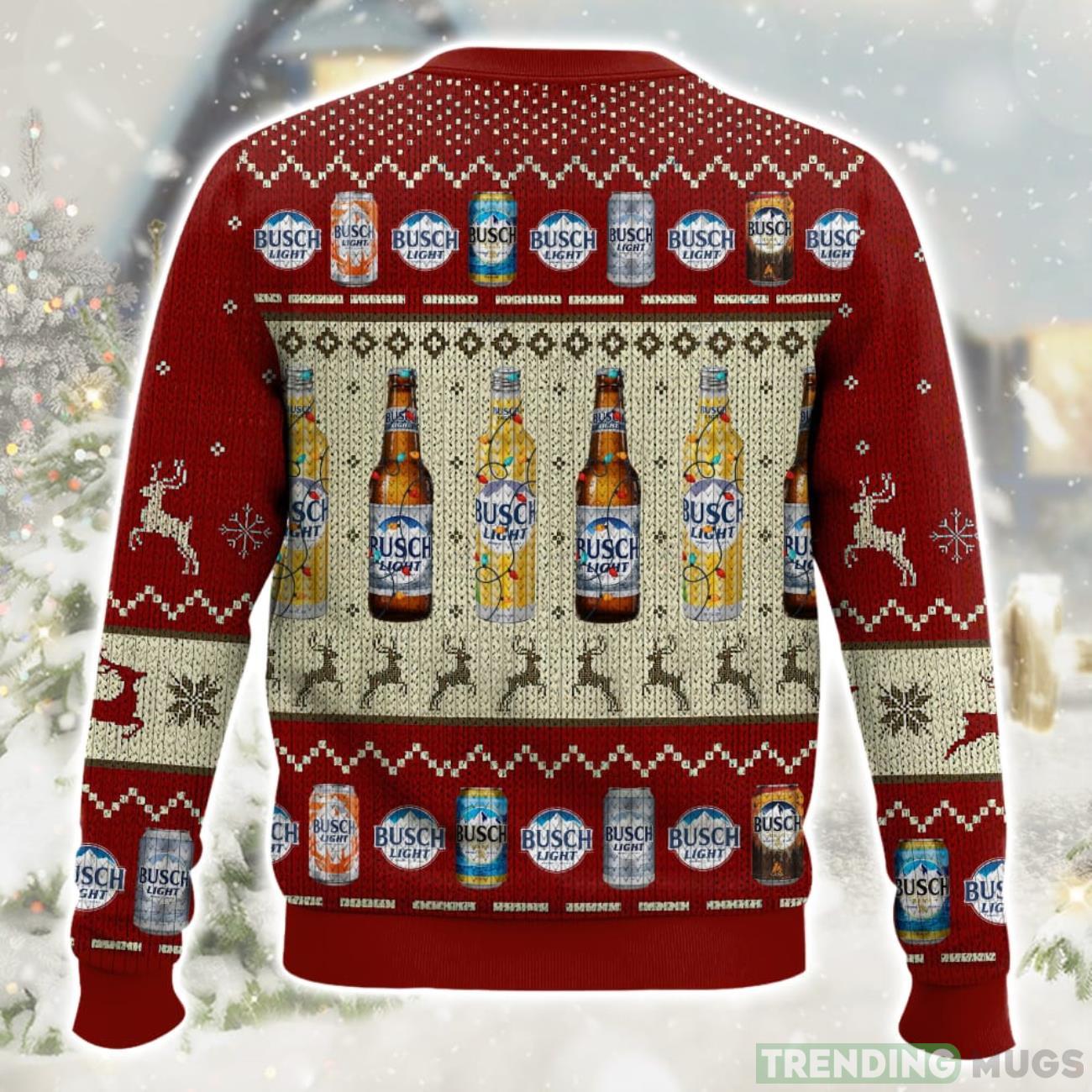 Busch Beer Christmas Christmas Ugly Sweater Special Gift For Xmas 3D Sweater Busch Beer Christmas Christmas Ugly Sweater Special Gift For Xmas 3D Sweater