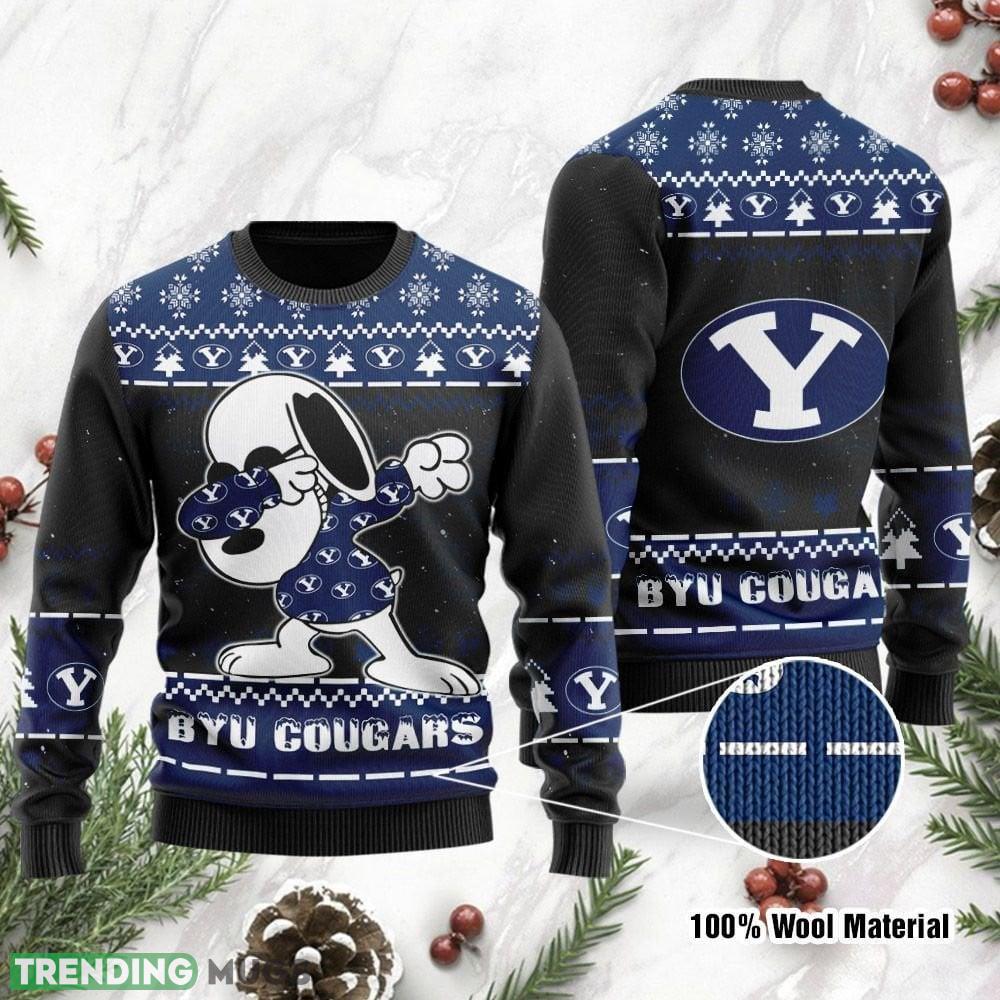 Byu Cougars Snoopy Dabbing Ugly Christmas Sweater Perfect Holiday Gift - Byu Cougars Snoopy Dabbing Ugly Christmas Sweater Perfect Holiday Gift_1 Byu Cougars Snoopy Dabbing Ugly Christmas Sweater Perfect Holiday Gift - Byu Cougars Snoopy Dabbing Ugly Christmas Sweater Perfect Holiday Gift_1