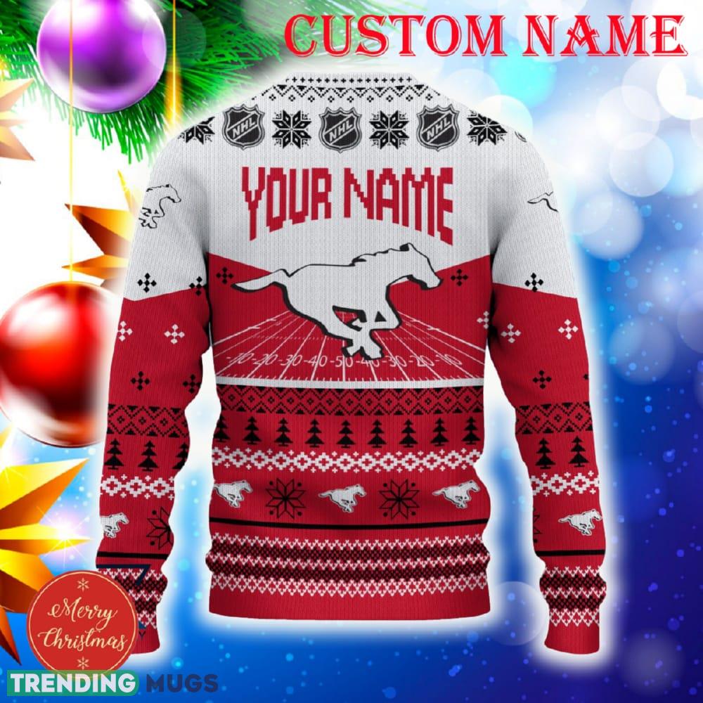 Calgary Stampeders Custom Name 3D Sweater Funny Gift For Men And Women Fans Christmas 3D Sweater Calgary Stampeders Custom Name 3D Sweater Funny Gift For Men And Women Fans Christmas 3D Sweater