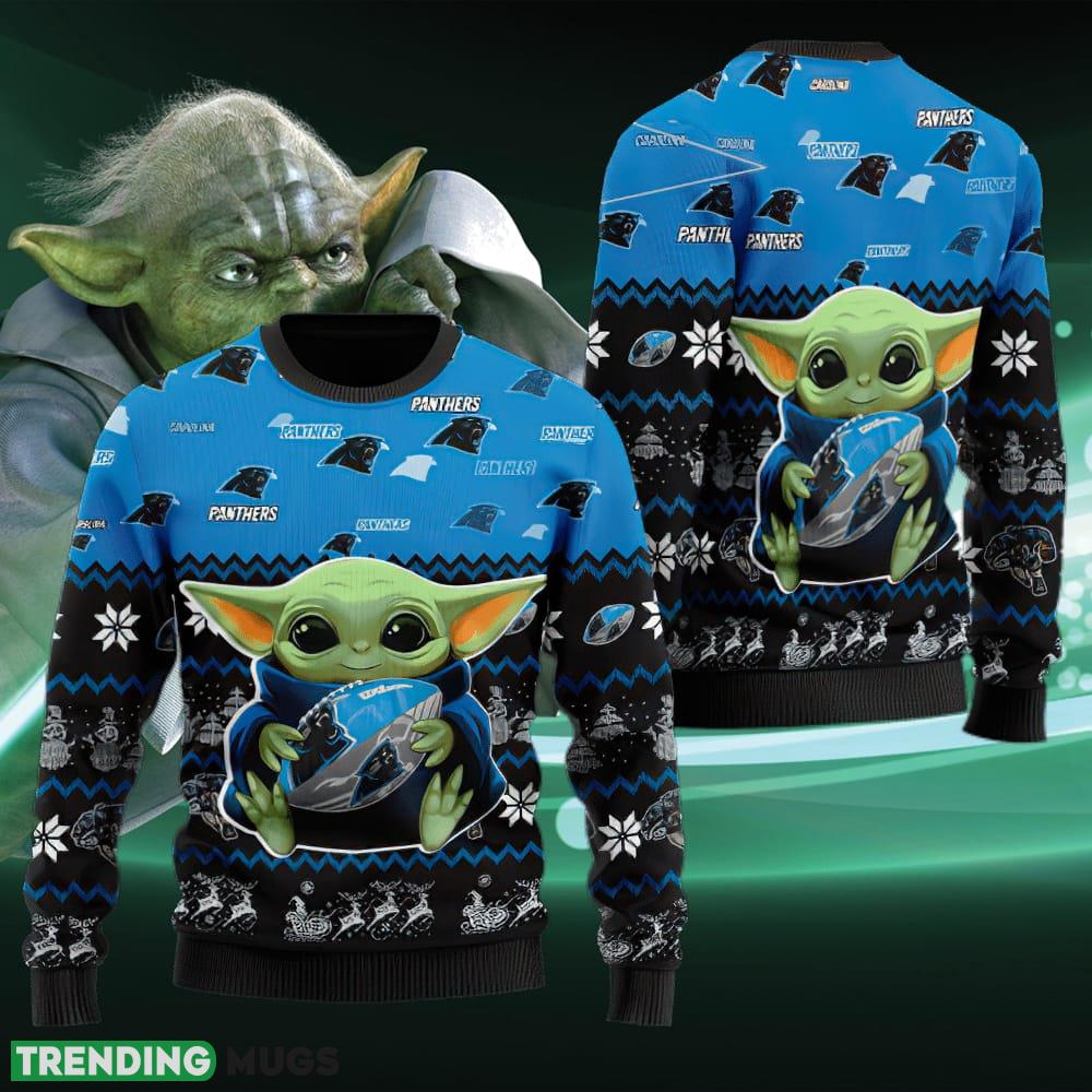 Carolina PanthSan Francisco 49ers Baby Yoda Shirt For American Football Fans Ugly Christmas Sweater AOP Clothing - Carolina PanthSan Francisco 49ers Baby Yoda Shirt For American Football Fans Ugly Christmas Sweater AOP Clothing Carolina PanthSan Francisco 49ers Baby Yoda Shirt For American Football Fans Ugly Christmas Sweater AOP Clothing - Carolina PanthSan Francisco 49ers Baby Yoda Shirt For American Football Fans Ugly Christmas Sweater AOP Clothing
