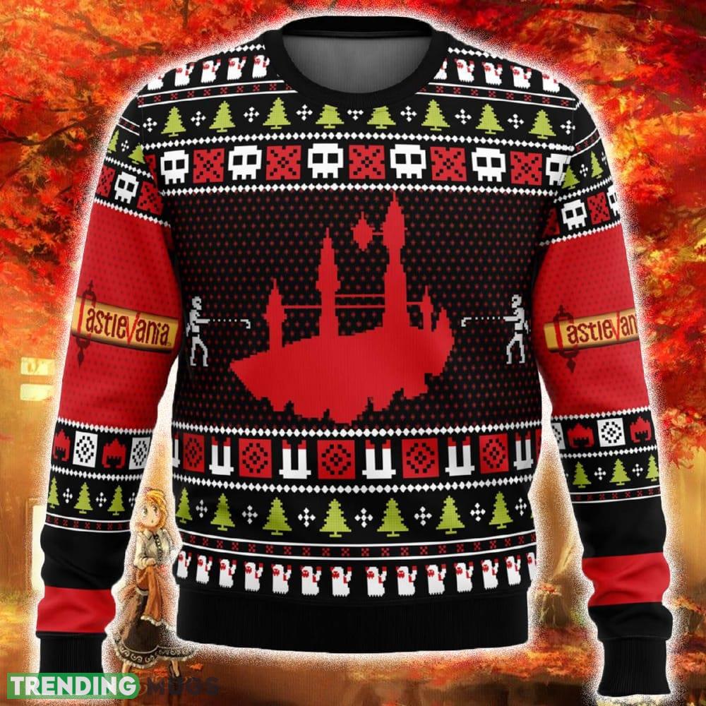 Castlevania Ugly Christmas Sweater Funny Gift For Men And Women Fans - Castlevania Ugly Christmas Sweater Funny Gift For Men And Women Fans Castlevania Ugly Christmas Sweater Funny Gift For Men And Women Fans - Castlevania Ugly Christmas Sweater Funny Gift For Men And Women Fans