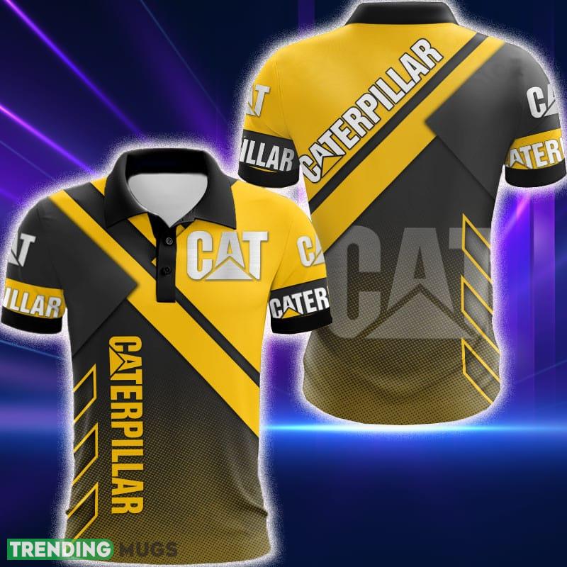 Caterpillar Truck Big Logo Hidden 3D Golf Polo Shirt For Men And Women - Caterpillar Truck Big Logo Hidden 3D Golf Polo Shirt For Men And Women Caterpillar Truck Big Logo Hidden 3D Golf Polo Shirt For Men And Women - Caterpillar Truck Big Logo Hidden 3D Golf Polo Shirt For Men And Women