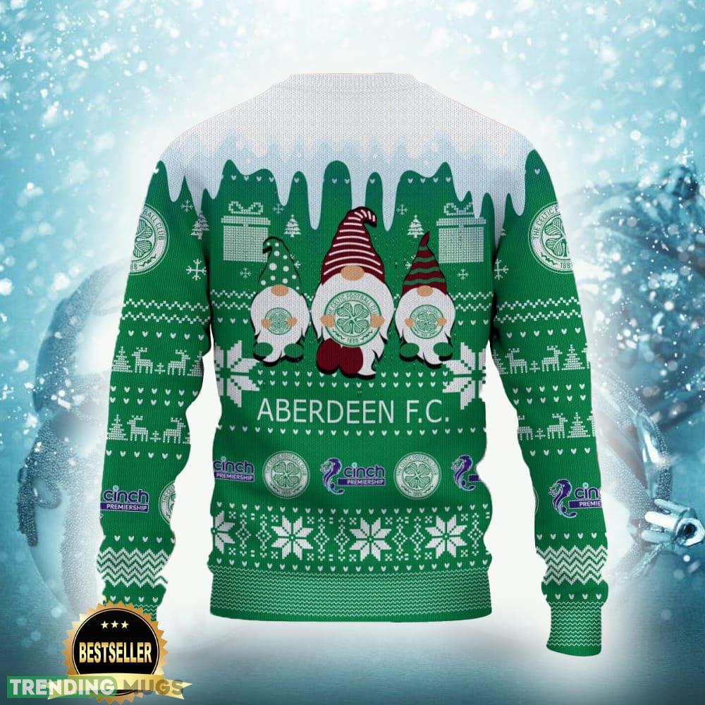Celtic FC Logo Ugly Christmas Sweater New Gift For Men And Women Custom Name 3D Sweater Celtic FC Logo Ugly Christmas Sweater New Gift For Men And Women Custom Name 3D Sweater