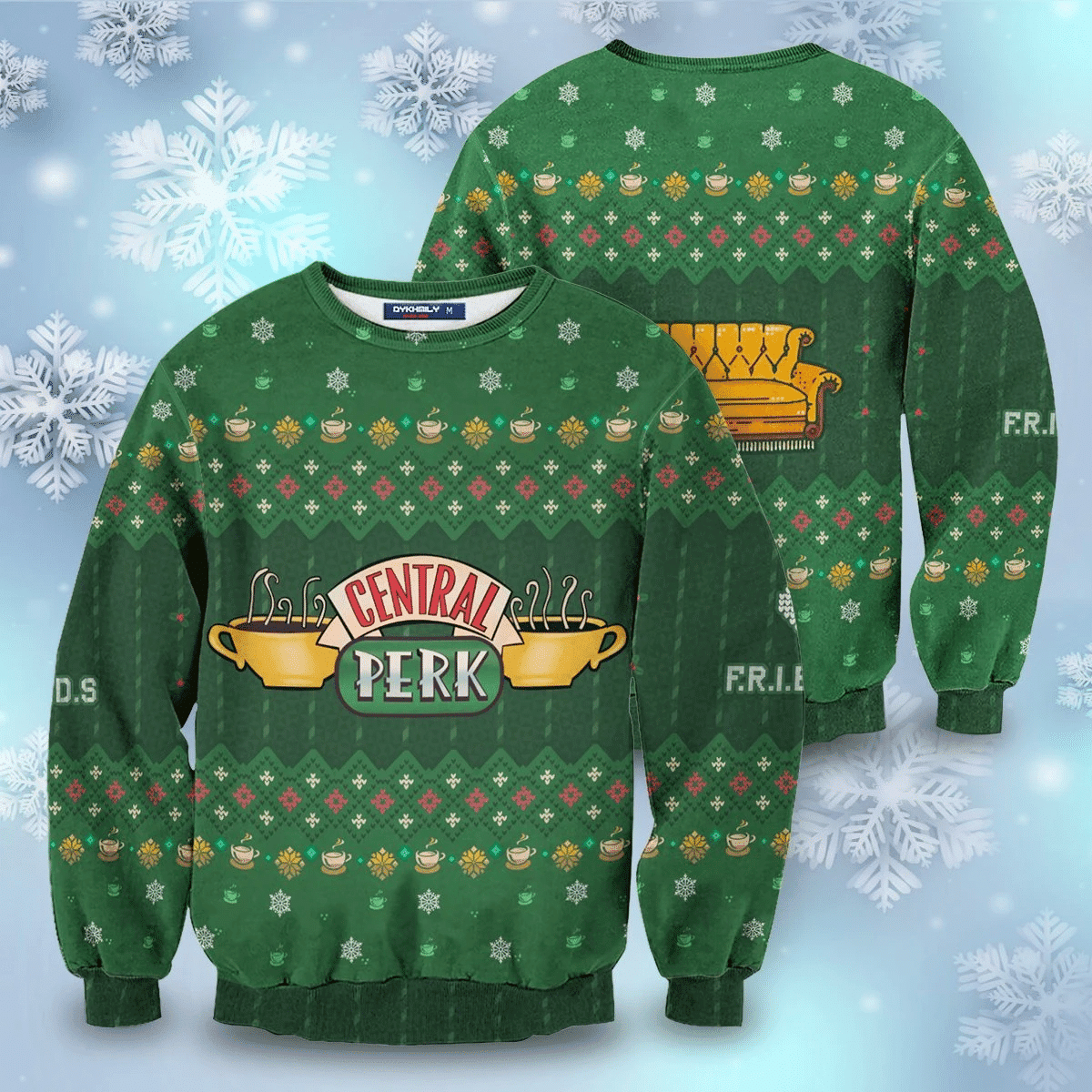 Central Perk Ugly Christmas Sweater Perfect Holiday Gift - Central Perk Ugly Christmas Sweater Perfect Holiday Gift_1 Central Perk Ugly Christmas Sweater Perfect Holiday Gift - Central Perk Ugly Christmas Sweater Perfect Holiday Gift_1