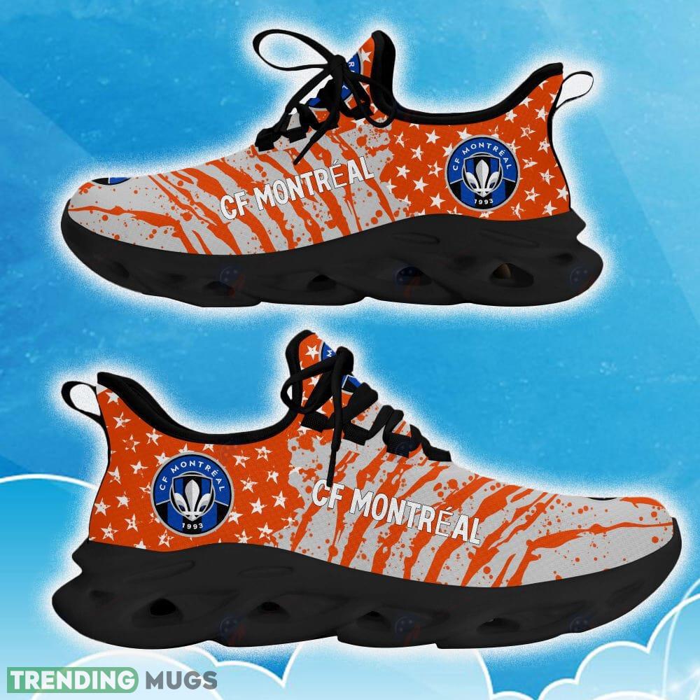 CF Montréal Orange New Chunky Shoes Camo Logo Printed For Men And Women Gift Fans Max Soul Sneakers Max Soul CF Montréal Orange New Chunky Shoes Camo Logo Printed For Men And Women Gift Fans Max Soul Sneakers Max Soul