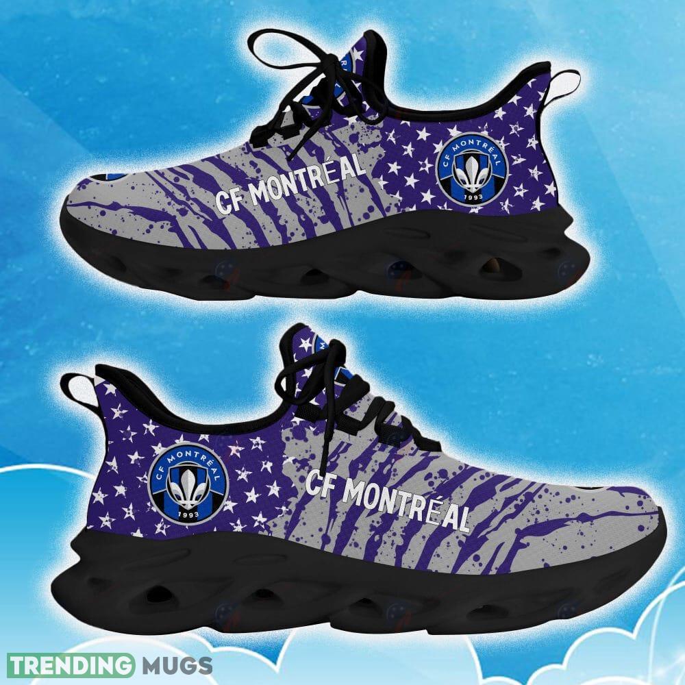 CF Montréal Purple New Chunky Shoes Camo Logo Printed For Men And Women Gift Fans Max Soul Sneakers Max Soul CF Montréal Purple New Chunky Shoes Camo Logo Printed For Men And Women Gift Fans Max Soul Sneakers Max Soul