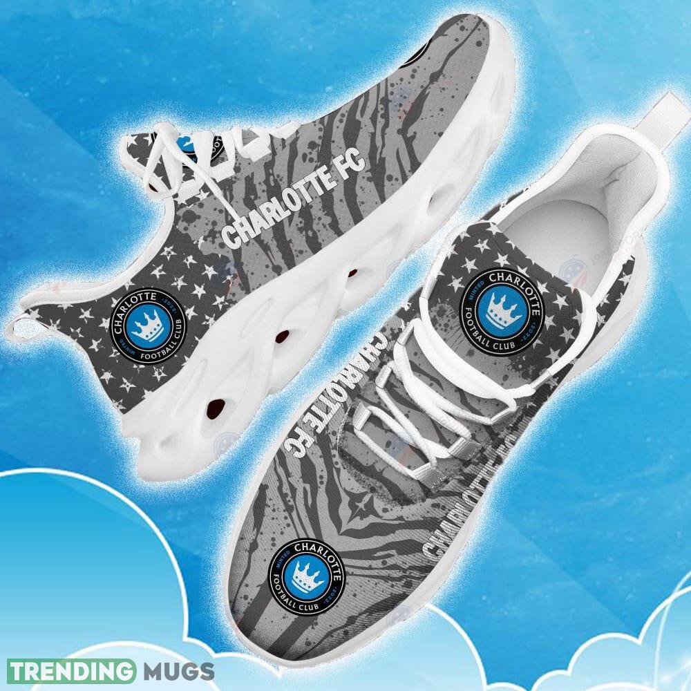 Charlotte FC Grey New Chunky Shoes Camo Logo Printed For Men And Women Gift Fans Max Soul Sneakers - Charlotte FC Clunky Sneakers Photo 13 Charlotte FC Grey New Chunky Shoes Camo Logo Printed For Men And Women Gift Fans Max Soul Sneakers - Charlotte FC Clunky Sneakers Photo 13