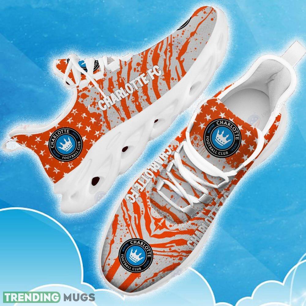 Charlotte FC Orange New Chunky Shoes Camo Logo Printed For Men And Women Gift Fans Max Soul Sneakers - Charlotte FC Clunky Sneakers Photo 18 Charlotte FC Orange New Chunky Shoes Camo Logo Printed For Men And Women Gift Fans Max Soul Sneakers - Charlotte FC Clunky Sneakers Photo 18