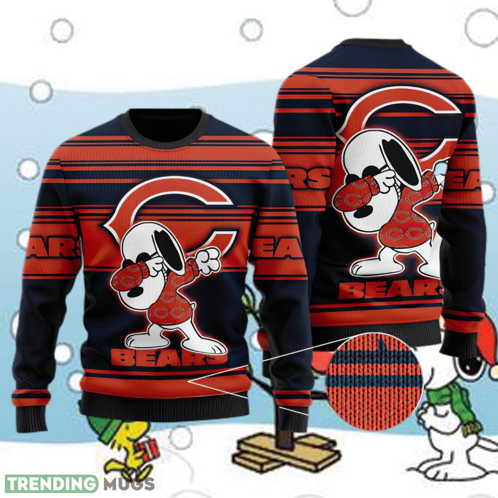Chicago Bears Snoopy Funny Ugly Christmas 3D Sweater Jumper - Chicago Bears Snoopy Funny Ugly Christmas 3D Sweater Jumper Chicago Bears Snoopy Funny Ugly Christmas 3D Sweater Jumper - Chicago Bears Snoopy Funny Ugly Christmas 3D Sweater Jumper
