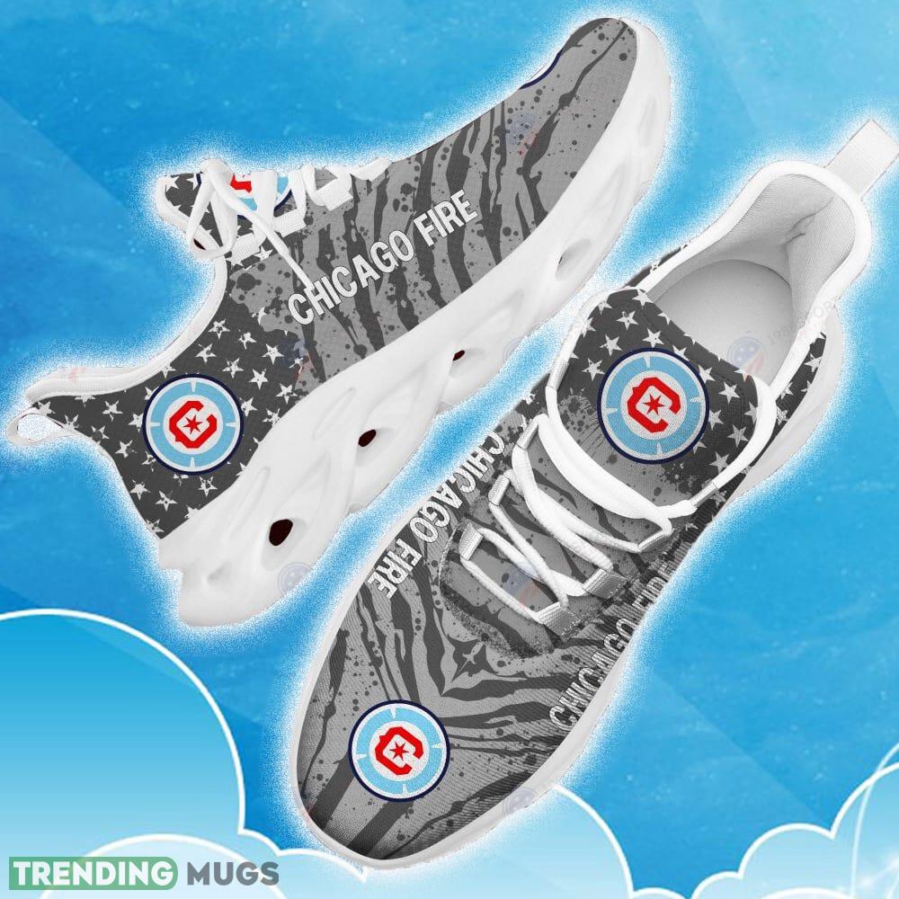 Chicago Fire Grey New Chunky Shoes Camo Logo Printed For Men And Women Gift Fans Max Soul Sneakers - Chicago Fire Clunky Sneakers Photo 13 Chicago Fire Grey New Chunky Shoes Camo Logo Printed For Men And Women Gift Fans Max Soul Sneakers - Chicago Fire Clunky Sneakers Photo 13