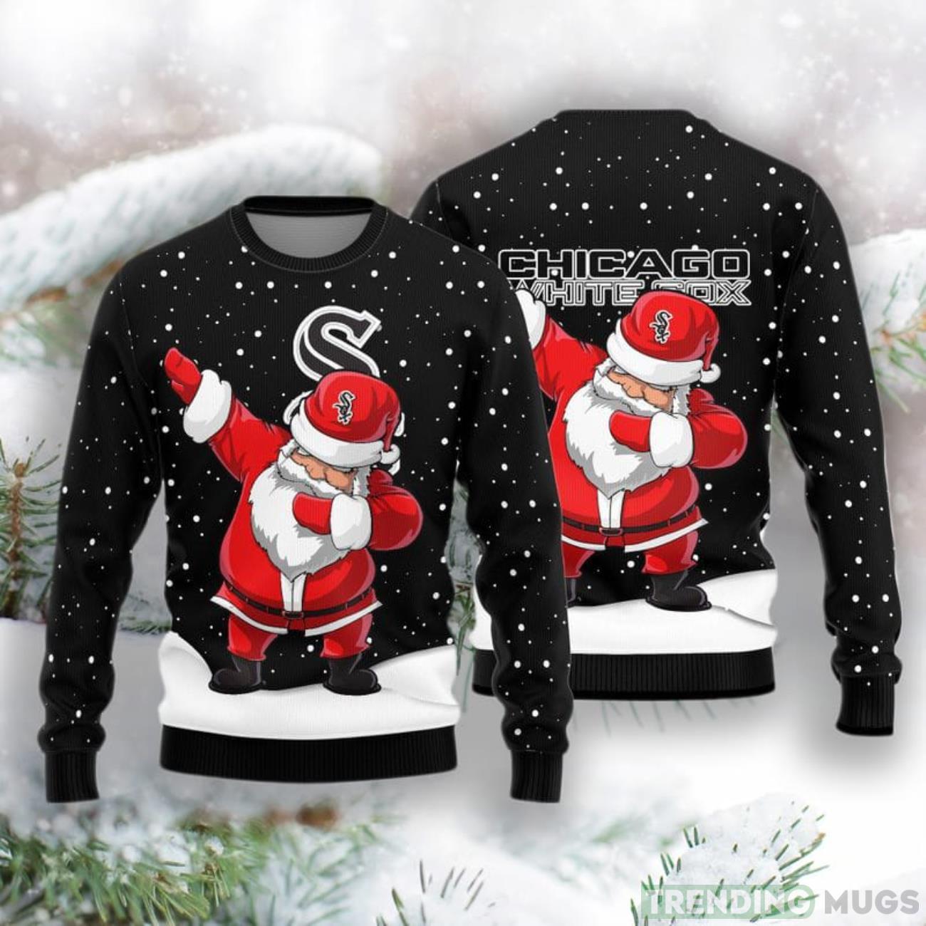 Chicago White Sox Dab Santa New Style Knitted Sweater Product Photo 1