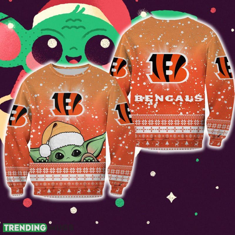 Cincinnati Bengals Christmas Baby Yoda Sweater Best For Fans Gift Christmas Holidays - Cincinnati Bengals Christmas Baby Yoda Sweater Best For Fans Gift Christmas Holidays Cincinnati Bengals Christmas Baby Yoda Sweater Best For Fans Gift Christmas Holidays - Cincinnati Bengals Christmas Baby Yoda Sweater Best For Fans Gift Christmas Holidays