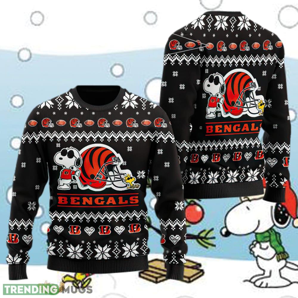 Cincinnati Bengals Cute The Snoopy Show Football Helmet Knitted Christmas 3D Sweater December - Cincinnati Bengals Cute The Snoopy Show Football Helmet Knitted Christmas 3D Sweater December Cincinnati Bengals Cute The Snoopy Show Football Helmet Knitted Christmas 3D Sweater December - Cincinnati Bengals Cute The Snoopy Show Football Helmet Knitted Christmas 3D Sweater December