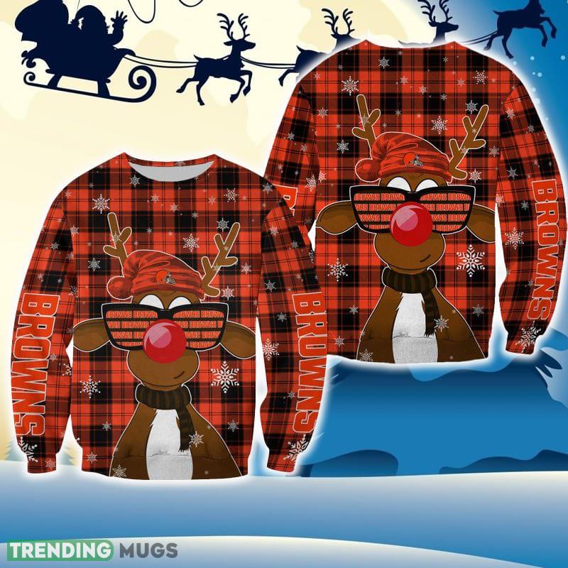 Cleveland Browns Christmas Reindeer Sunglasses Special All Over Print 3D Sweater For Fans Gift Christmas - Cleveland Browns Christmas Reindeer Sunglasses Special All Over Print 3D Sweater For Fans Gift Christmas Cleveland Browns Christmas Reindeer Sunglasses Special All Over Print 3D Sweater For Fans Gift Christmas - Cleveland Browns Christmas Reindeer Sunglasses Special All Over Print 3D Sweater For Fans Gift Christmas