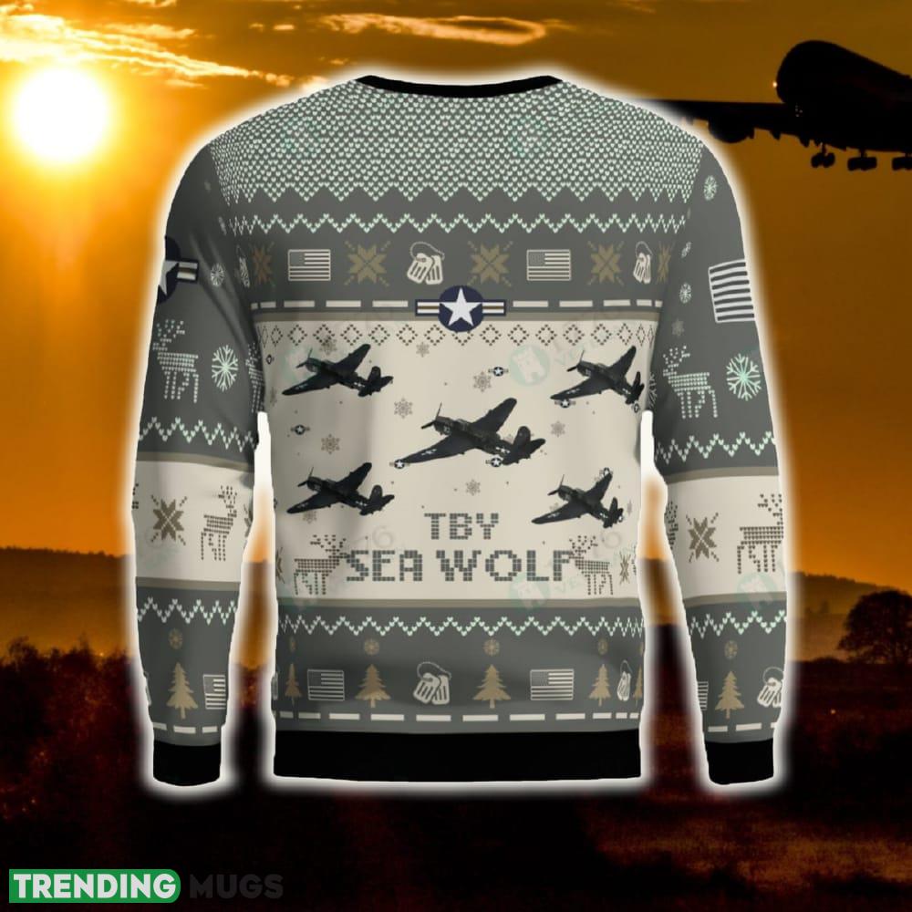 Consolidated TBY Sea Wolf Combat Aircraft Ugly Sweater Gift For Men And Women Gift Veteran Christmas 3D Sweater Consolidated TBY Sea Wolf Combat Aircraft Ugly Sweater Gift For Men And Women Gift Veteran Christmas 3D Sweater