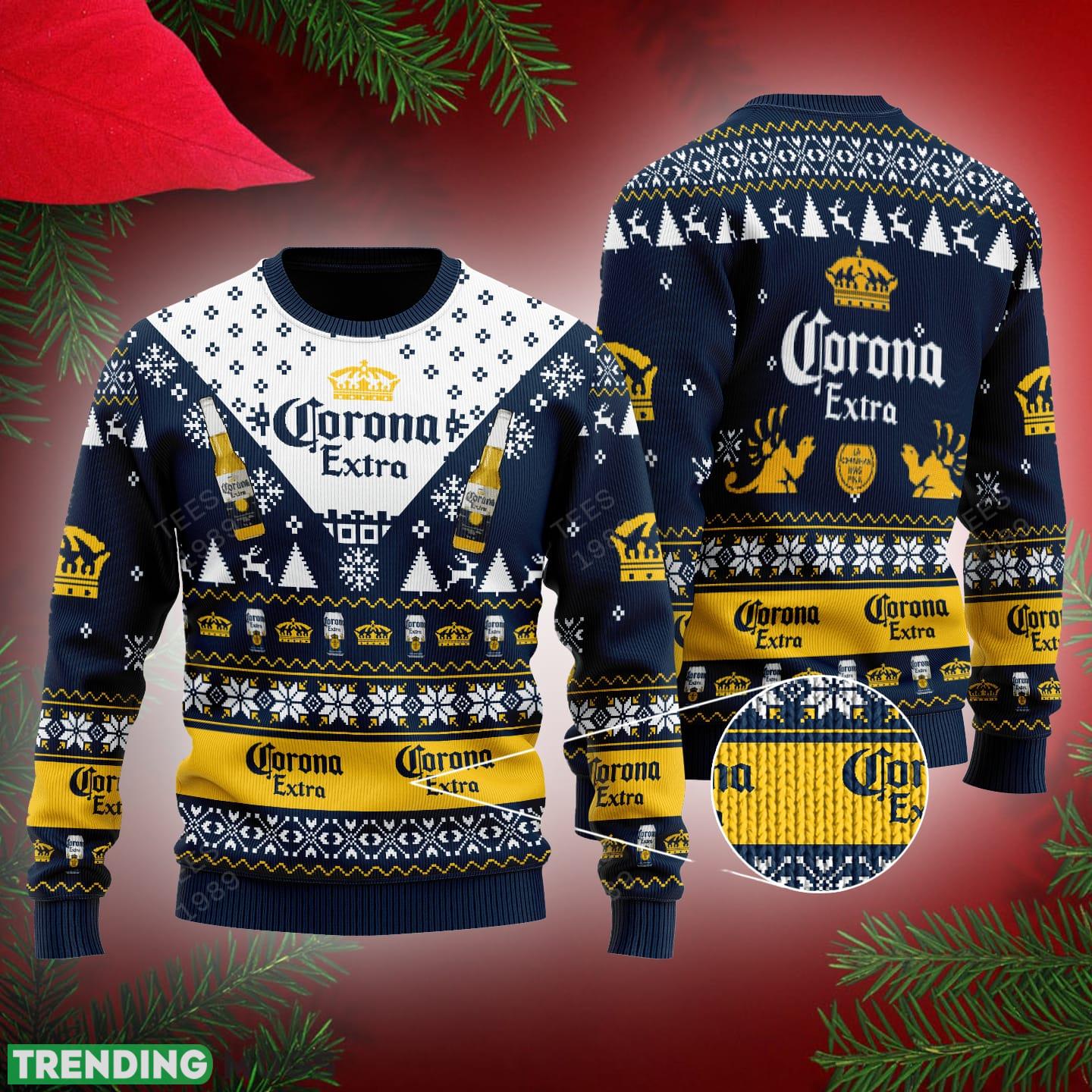 Corona Extra Beer Ugly Xmas Sweater AOP Gift Holidays - Corona Extra Beer Ugly Xmas Sweater AOP Gift Holidays Corona Extra Beer Ugly Xmas Sweater AOP Gift Holidays - Corona Extra Beer Ugly Xmas Sweater AOP Gift Holidays