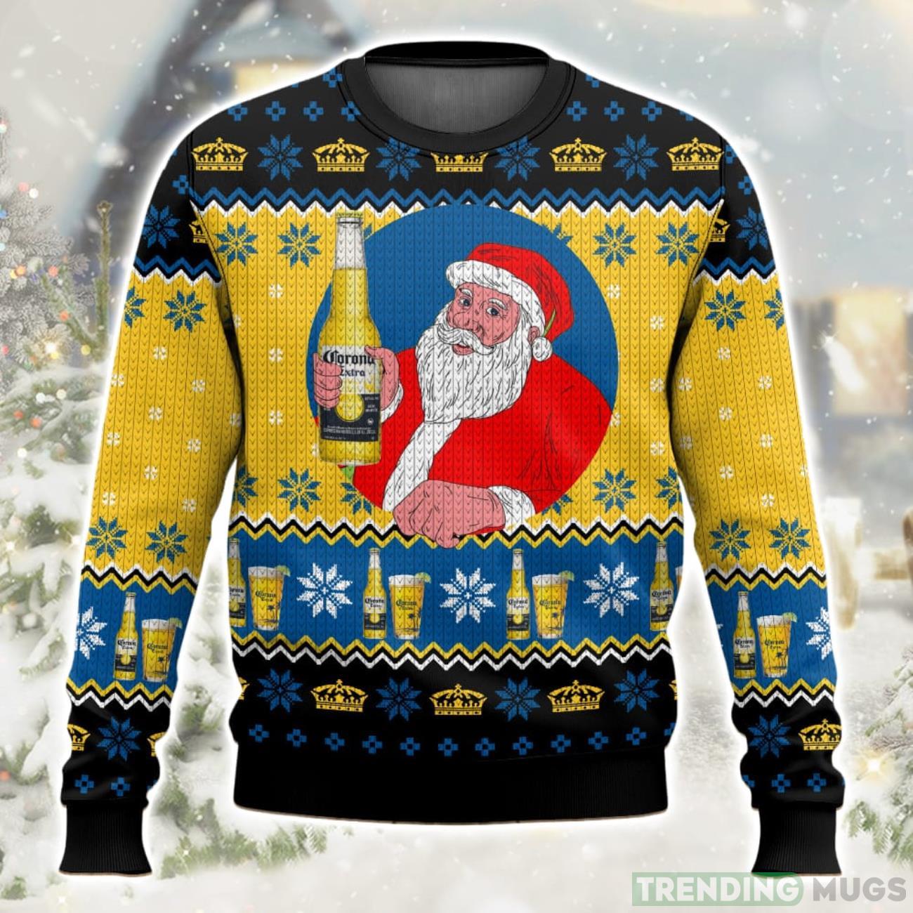 Corona Extra Santa Christmas Ugly Sweater Special Gift For Xmas Product Photo 1 Corona Extra Santa Christmas Ugly Sweater Special Gift For Xmas Product Photo 1