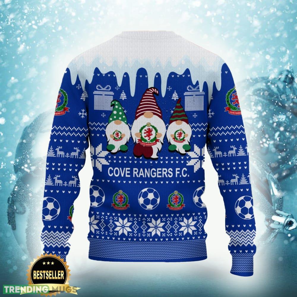 Cove Rangers FC Logo Ugly Christmas Sweater New Gift For Men And Women Custom Name Custom Name 3D Sweater Cove Rangers FC Logo Ugly Christmas Sweater New Gift For Men And Women Custom Name Custom Name 3D Sweater