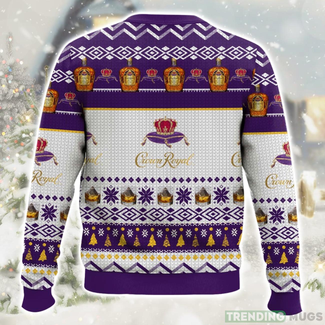 Crown Royal Happiest Drink Christmas Ugly Sweater Special Gift For Xmas 3D Sweater Crown Royal Happiest Drink Christmas Ugly Sweater Special Gift For Xmas 3D Sweater