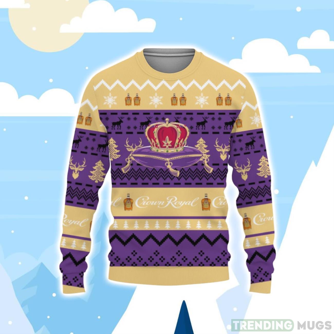 Crown Royal Whiskey Shirts For Men With Vintage For Sale Christmas Sweater Product Photo 1 Crown Royal Whiskey Shirts For Men With Vintage For Sale Christmas Sweater Product Photo 1