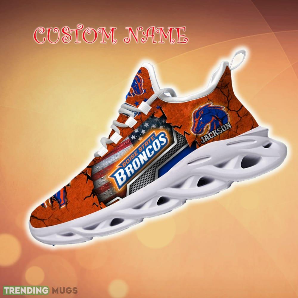 Custom Name Boise State Broncos Sport Team Chunky Sneakers For Fans Gift New Max Soul Shoes Max Soul Custom Name Boise State Broncos Sport Team Chunky Sneakers For Fans Gift New Max Soul Shoes Max Soul