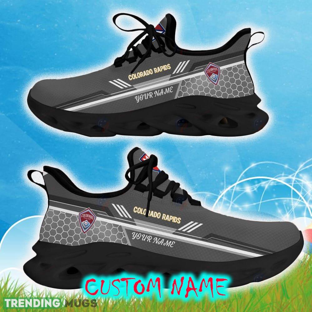Custom Name Colorado Rapids Grey Color Best Running Shoes For Fans Gift Men And Women Clunky Sneakers Max Soul Custom Name Colorado Rapids Grey Color Best Running Shoes For Fans Gift Men And Women Clunky Sneakers Max Soul