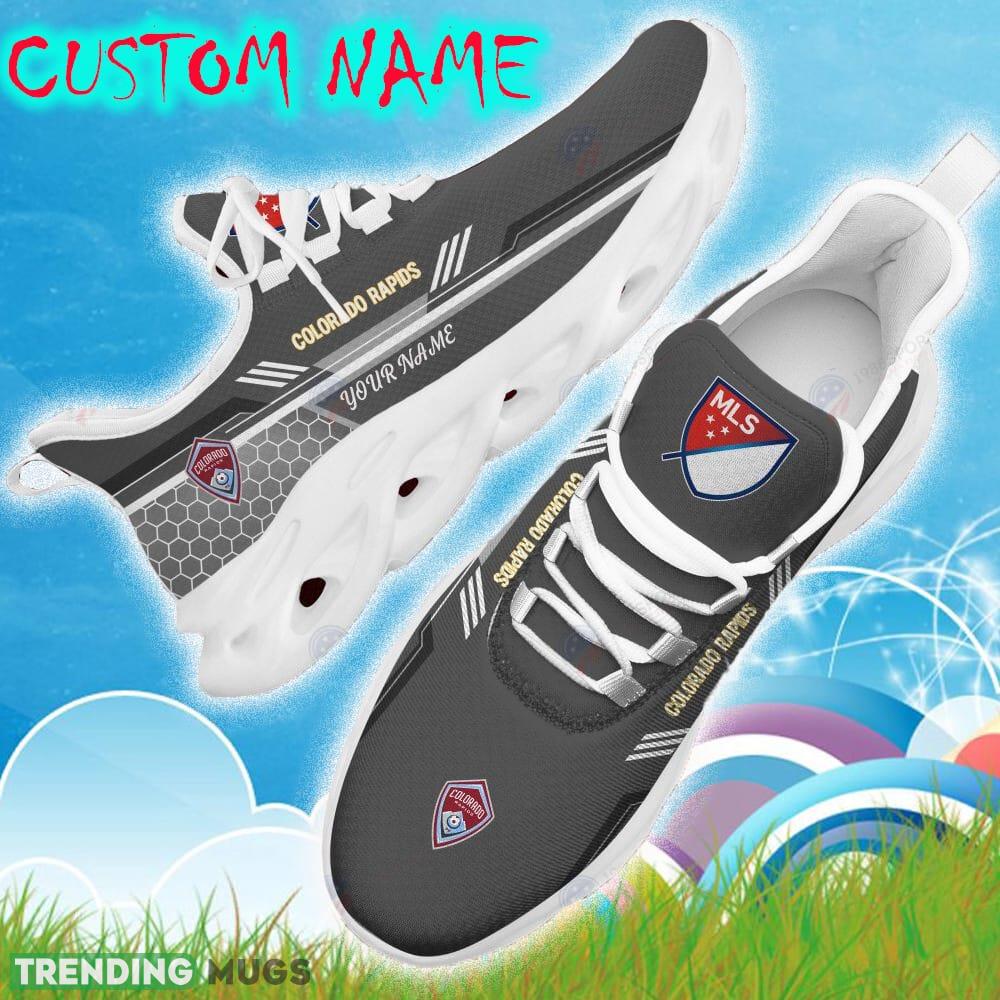 Custom Name Colorado Rapids Grey Color Best Running Shoes For Fans Gift Men And Women Clunky Sneakers - Colorado Rapids Chunky Shoes Personalized Photo 13 Custom Name Colorado Rapids Grey Color Best Running Shoes For Fans Gift Men And Women Clunky Sneakers - Colorado Rapids Chunky Shoes Personalized Photo 13