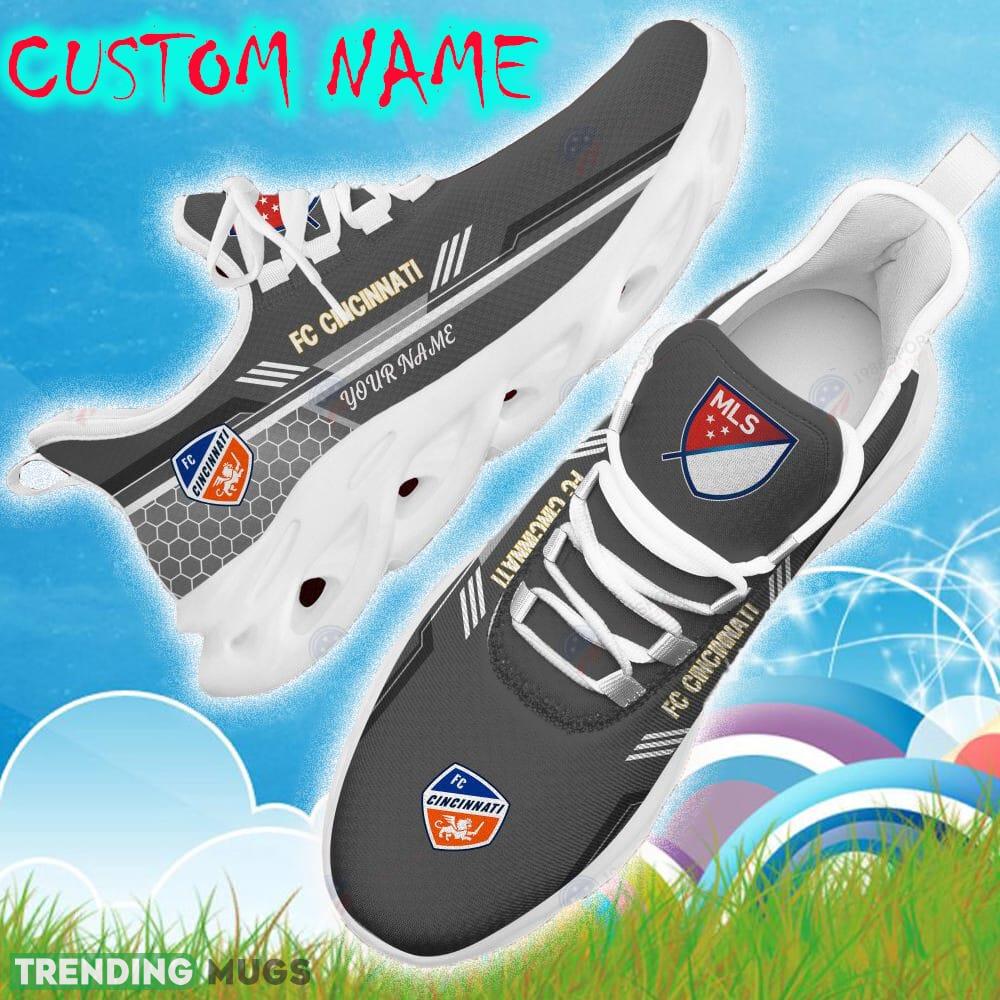 Custom Name Fc Cincinnati Grey Color Best Running Shoes For Fans Gift Men And Women Clunky Sneakers - Fc Cincinnati Chunky Shoes Personalized Photo 13 Custom Name Fc Cincinnati Grey Color Best Running Shoes For Fans Gift Men And Women Clunky Sneakers - Fc Cincinnati Chunky Shoes Personalized Photo 13