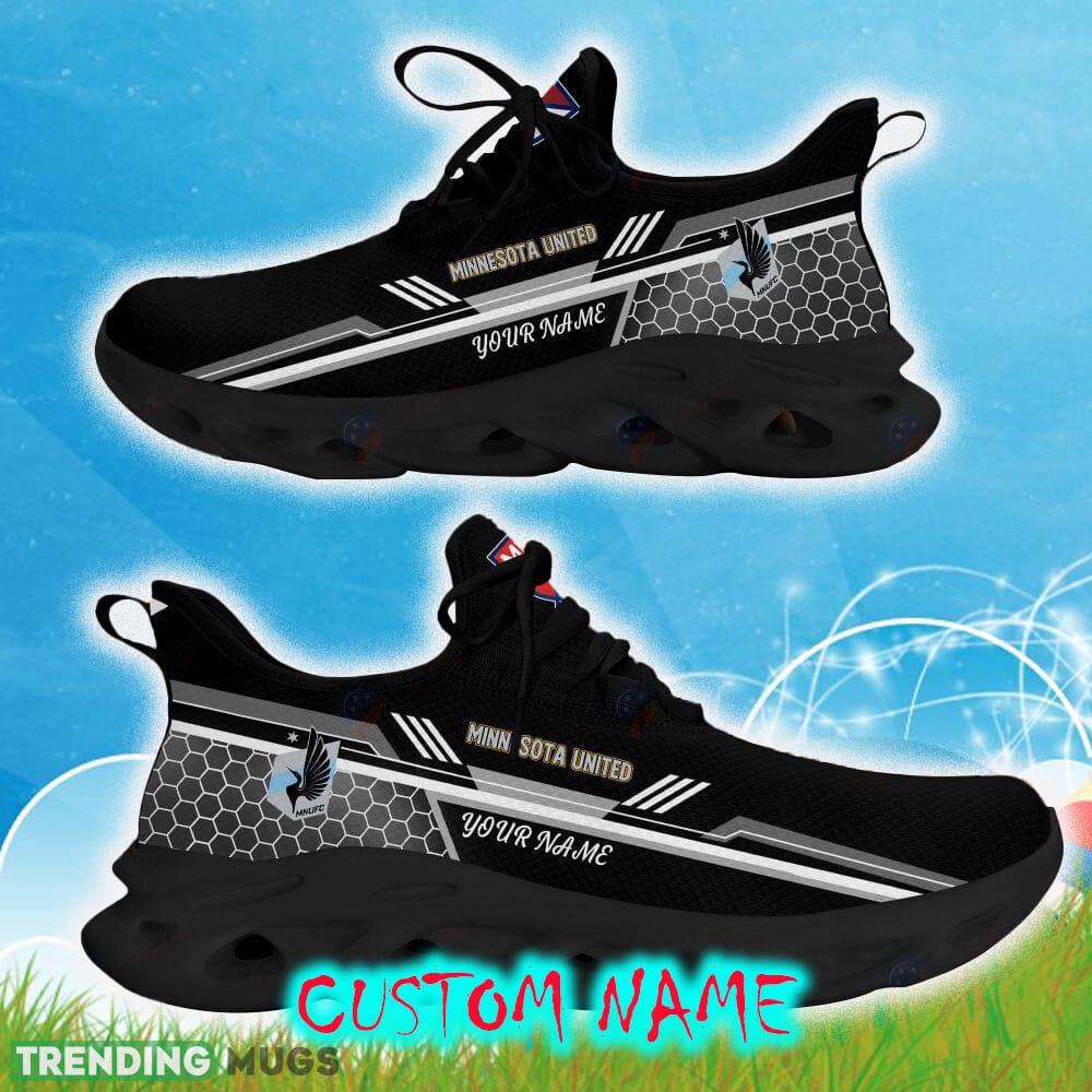 Custom Name Minnesota United Black Color Best Running Shoes For Fans Gift Men And Women Clunky Sneakers - Minnesota United Chunky Shoes Personalized Photo 1 Custom Name Minnesota United Black Color Best Running Shoes For Fans Gift Men And Women Clunky Sneakers - Minnesota United Chunky Shoes Personalized Photo 1