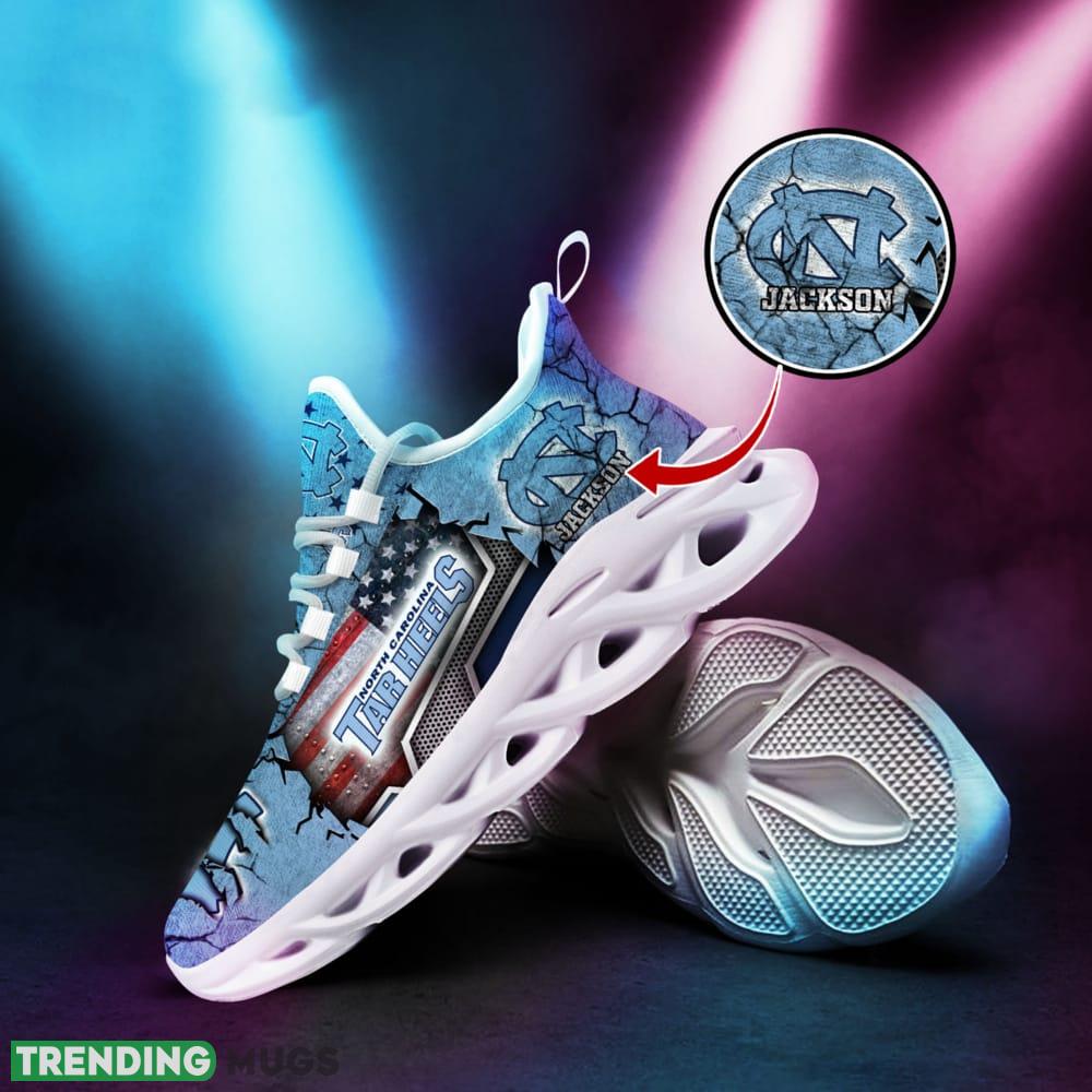 Custom Name North Carolina Tar Heels Sport Team Chunky Sneakers For Fans Gift New Max Soul Shoes Max Soul Custom Name North Carolina Tar Heels Sport Team Chunky Sneakers For Fans Gift New Max Soul Shoes Max Soul