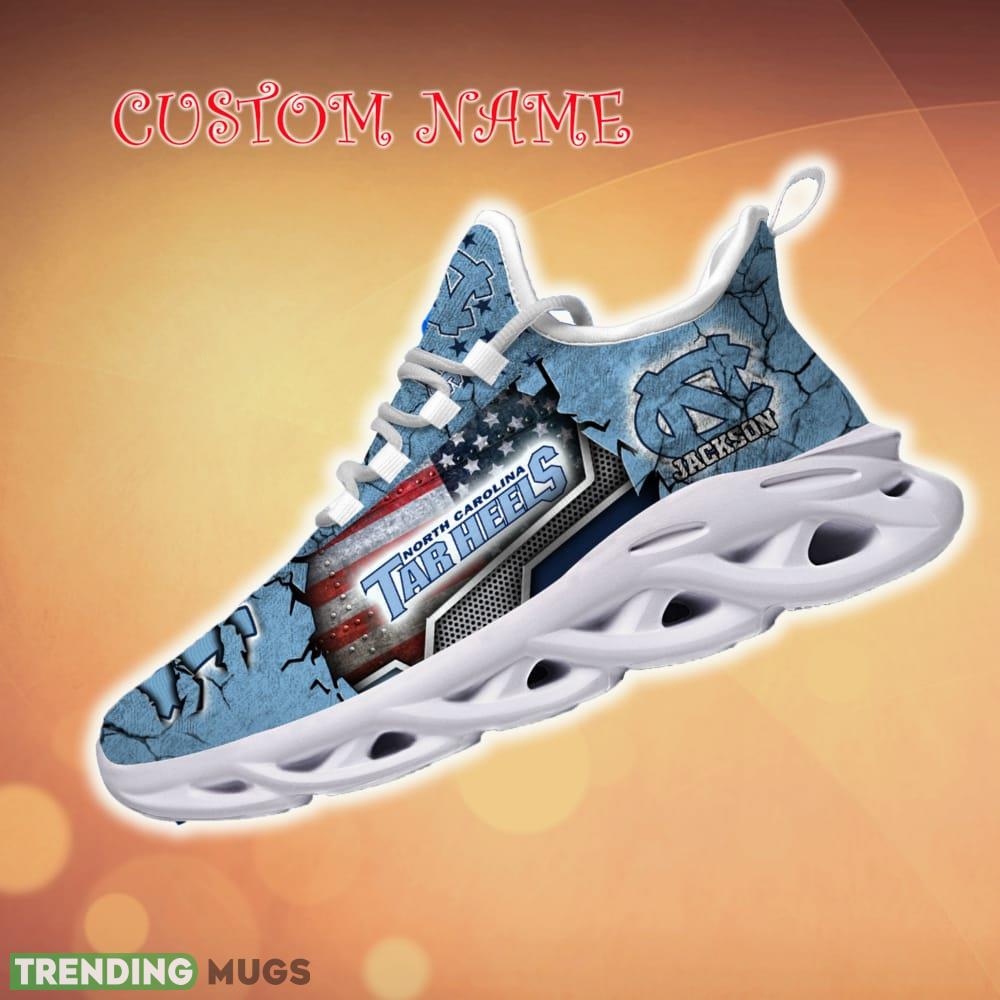 Custom Name North Carolina Tar Heels Sport Team Chunky Sneakers For Fans Gift New Max Soul Shoes Max Soul Custom Name North Carolina Tar Heels Sport Team Chunky Sneakers For Fans Gift New Max Soul Shoes Max Soul