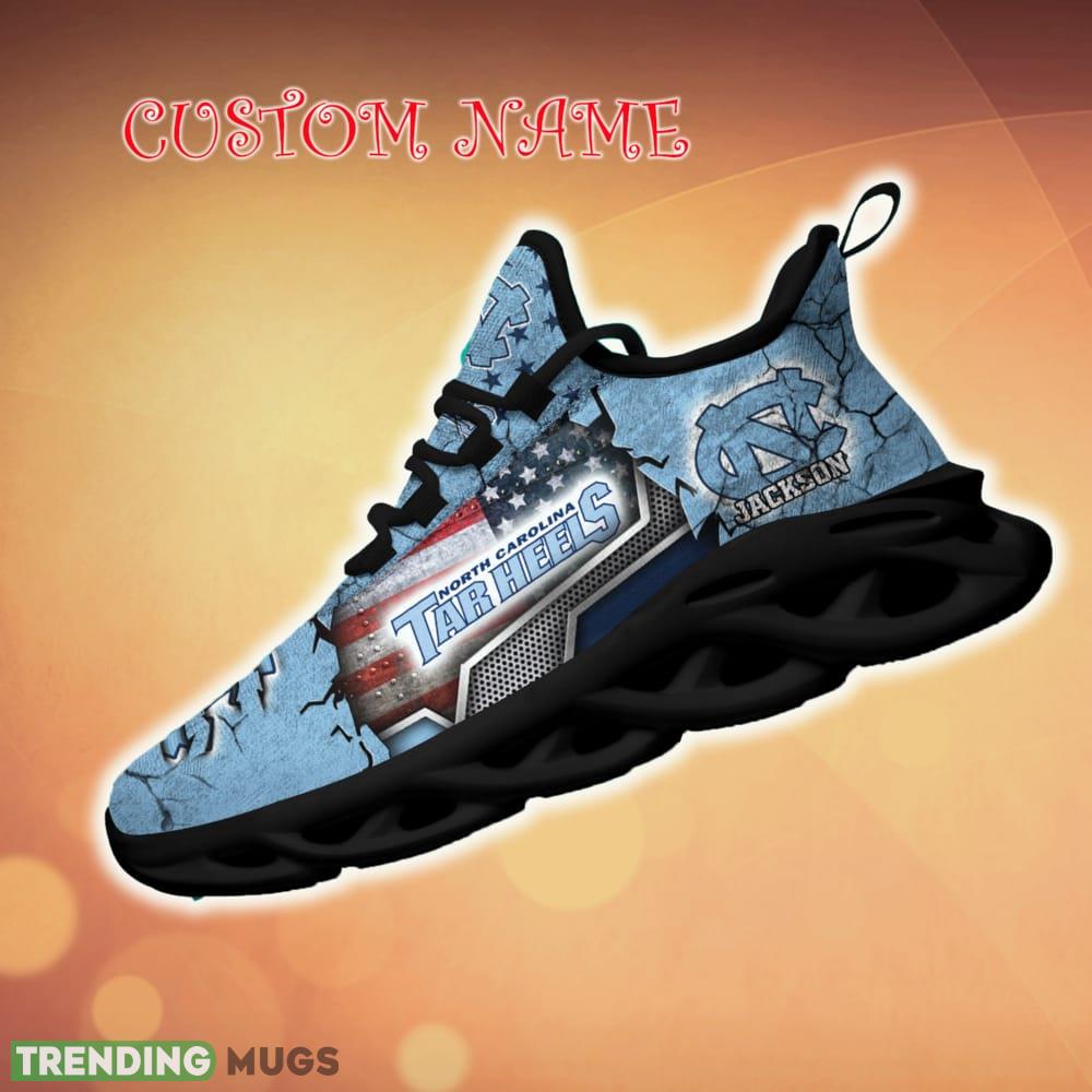 Custom Name North Carolina Tar Heels Sport Team Chunky Sneakers For Fans Gift New Max Soul Shoes Max Soul Custom Name North Carolina Tar Heels Sport Team Chunky Sneakers For Fans Gift New Max Soul Shoes Max Soul