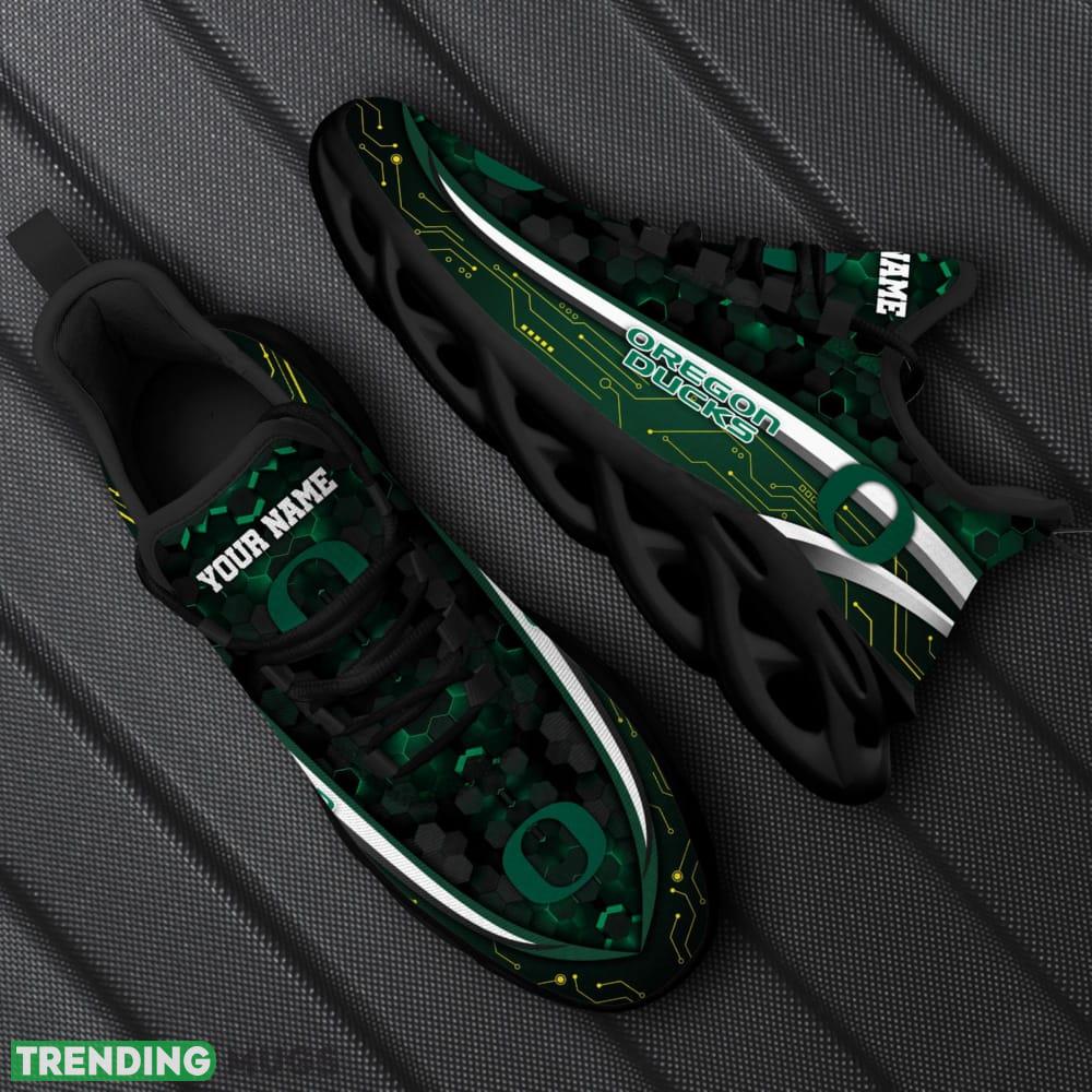 Custom Name Oregon Ducks Black Team Chunky Sneakers For Fans Gift New Max Soul Shoes - Oregon Ducks Black Max Soul Shoes Custom Your Name Sport Sneakers_1 Custom Name Oregon Ducks Black Team Chunky Sneakers For Fans Gift New Max Soul Shoes - Oregon Ducks Black Max Soul Shoes Custom Your Name Sport Sneakers_1
