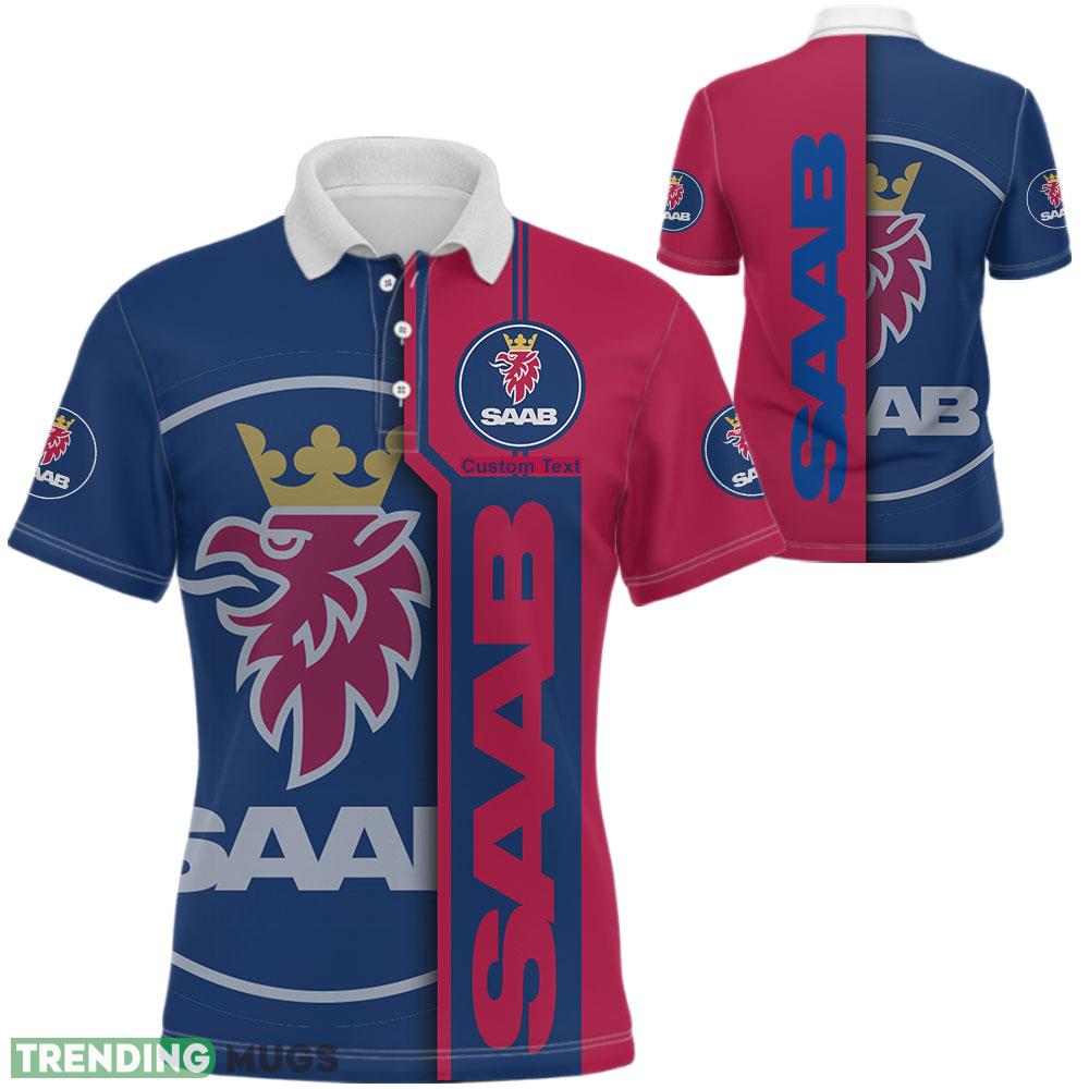 Custom Name SAAB Lovers Car 3D Polo Shirt Car Gift All Over Print Fans - Custom Name SAAB Lovers Car 3D Polo Logo Car Gift For Men And Women Fans Custom Name SAAB Lovers Car 3D Polo Shirt Car Gift All Over Print Fans - Custom Name SAAB Lovers Car 3D Polo Logo Car Gift For Men And Women Fans