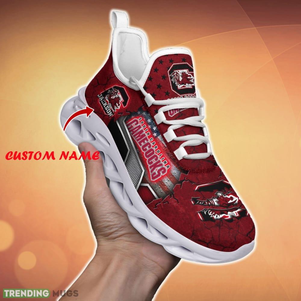 Custom Name South Carolina Gamecocks Sport Team Chunky Sneakers For Fans Gift New Max Soul Shoes - South Carolina Gamecocks Sport Clunky Sneakers Custom Sport Shoes For Fan_1 Custom Name South Carolina Gamecocks Sport Team Chunky Sneakers For Fans Gift New Max Soul Shoes - South Carolina Gamecocks Sport Clunky Sneakers Custom Sport Shoes For Fan_1