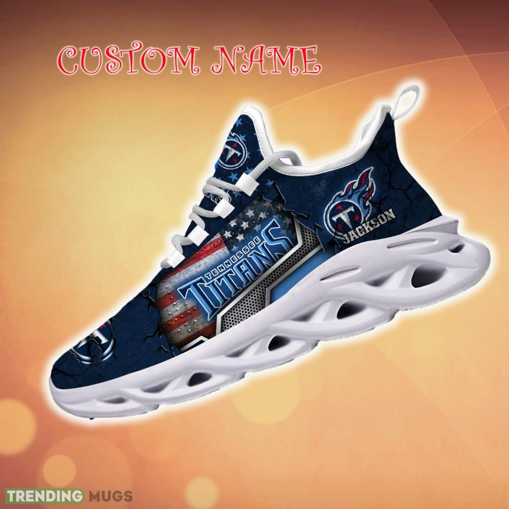 Custom Name Tennessee Titans Sport Team Chunky Sneakers For Fans Gift New Max Soul Shoes Max Soul Custom Name Tennessee Titans Sport Team Chunky Sneakers For Fans Gift New Max Soul Shoes Max Soul
