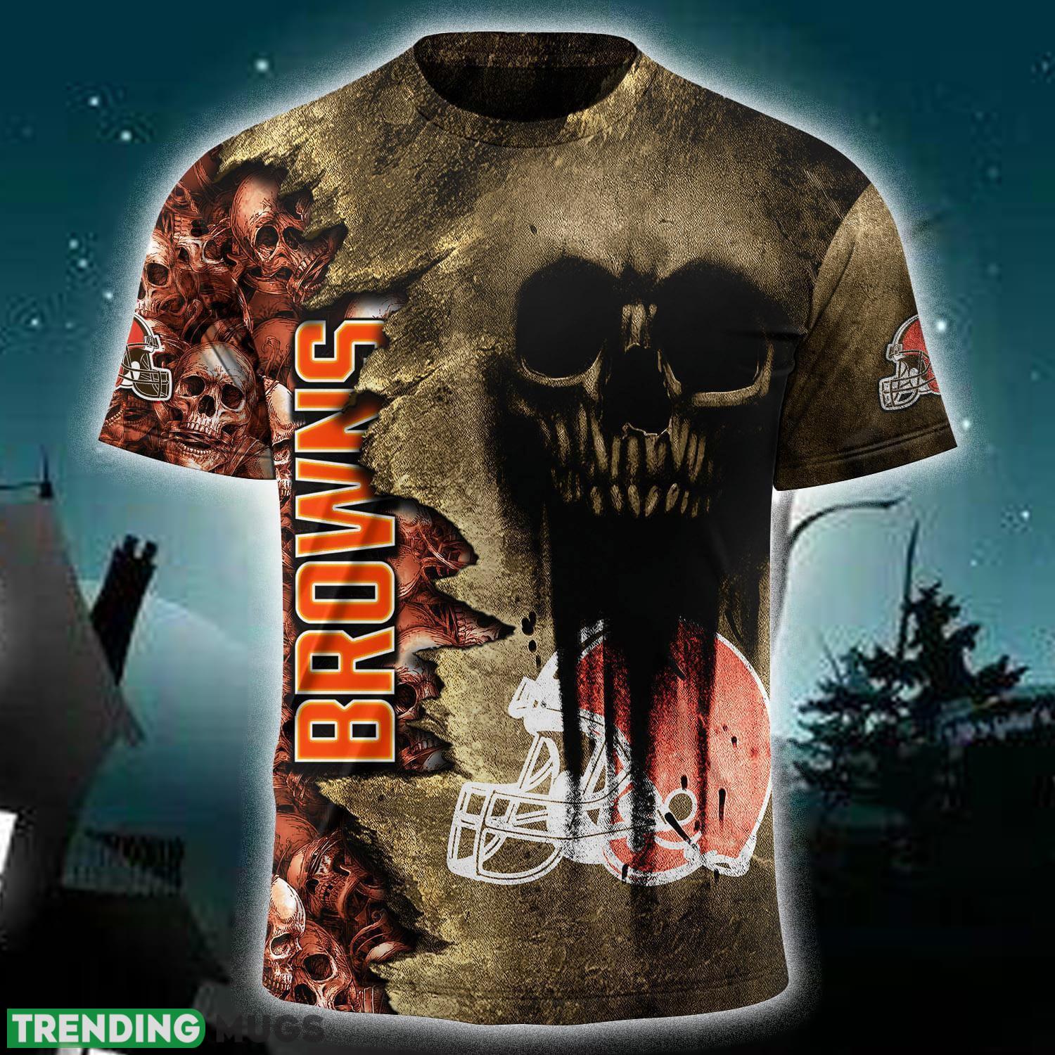 Custom Number And Name Cleveland Browns NFL Skull Christmas Fans 3D T Shirt For Men And Women Gift - Cleveland Browns-NFL Halloween Cemetery Skull Jersey LIMITED EDITION-SP09082326ID02_4 Custom Number And Name Cleveland Browns NFL Skull Christmas Fans 3D T Shirt For Men And Women Gift - Cleveland Browns-NFL Halloween Cemetery Skull Jersey LIMITED EDITION-SP09082326ID02_4